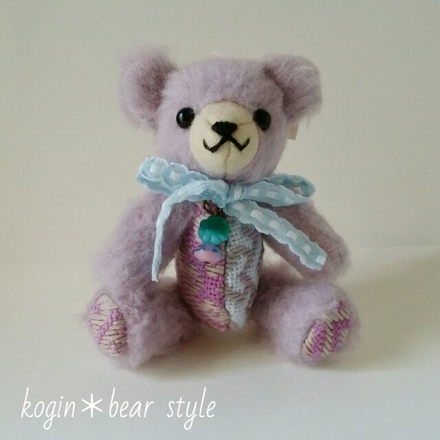 【現品限り】こぎんテディmini あおもりカシス