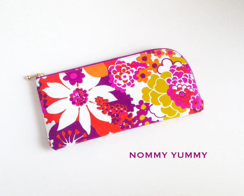 L字ファスナー長財布   Geo Floral  ＊269＊