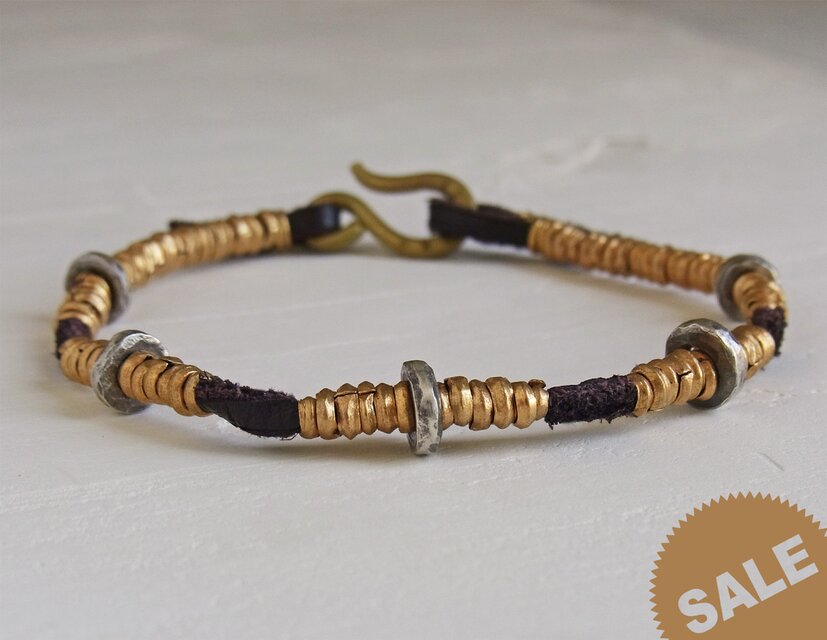 ゴールド＆シルバー・ビーズ Bracelets ⑦