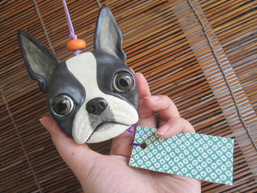 ボストンテリアの風鈴②