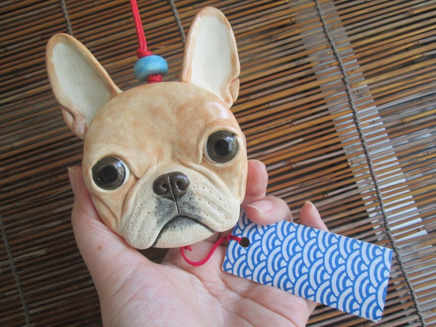 フレンチブルドッグの風鈴