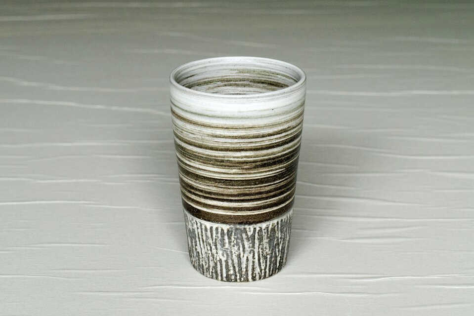 白と黒のロングカップ　iBw-001