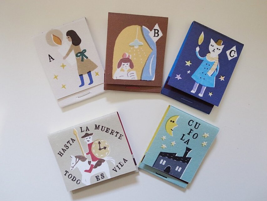 ブック型マッチセット