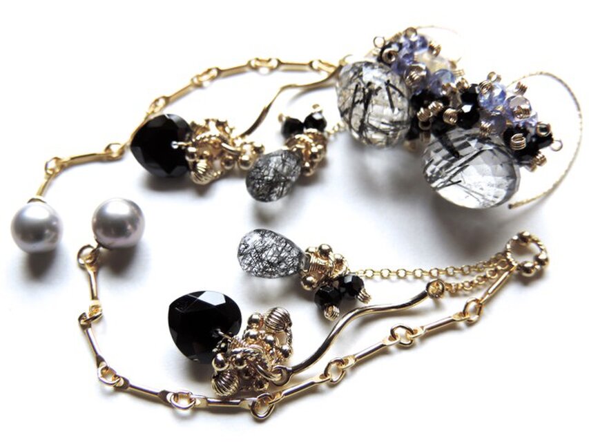 『 BEAUTY BLACK ( SR18’ ) 』Pierce by K14GF