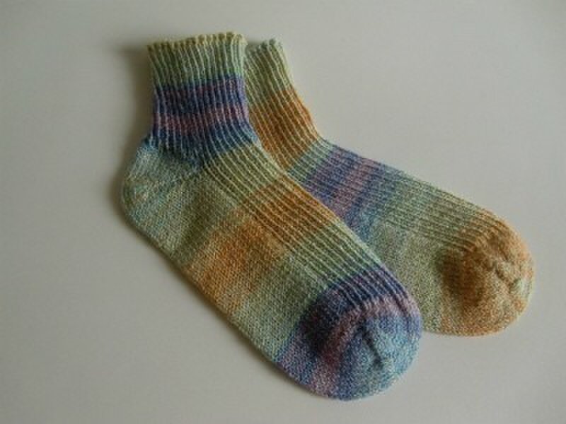 春夏用ショート丈靴下【SPRING TIME 7472】