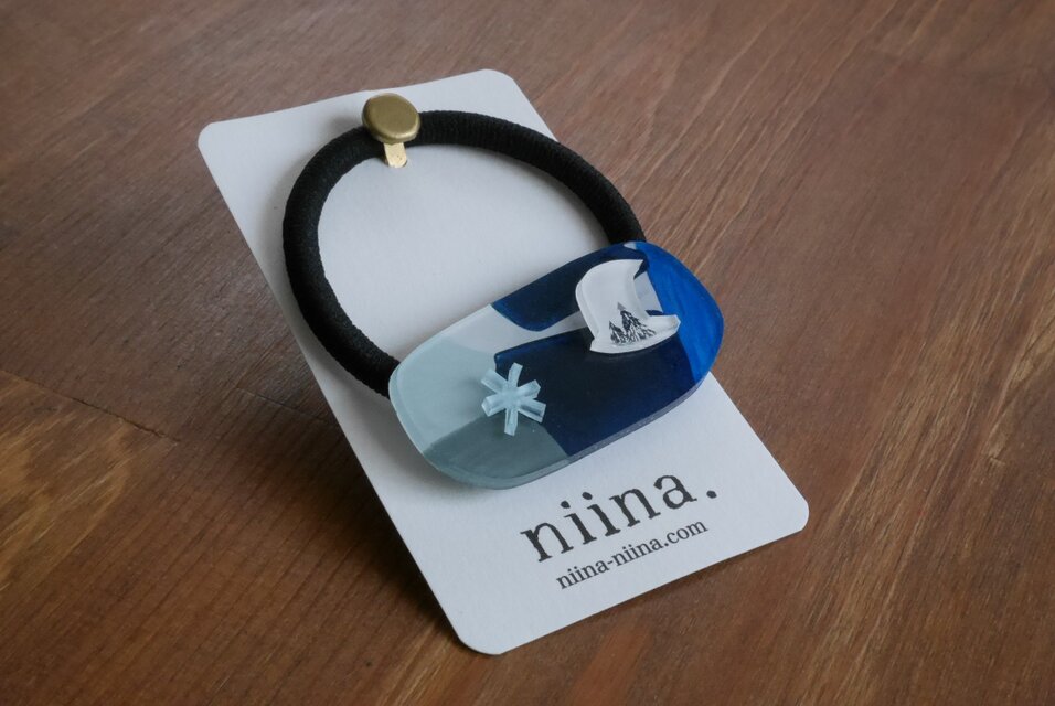 鳥のヘアゴム（M） | iichi 日々の暮らしを心地よくする