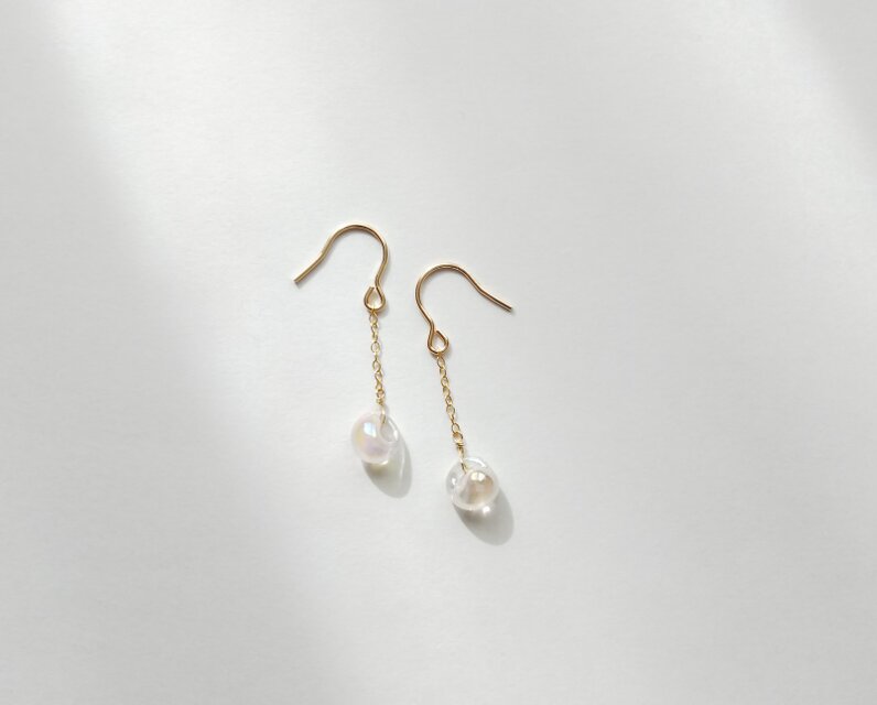 ぽとりしずくのピアス