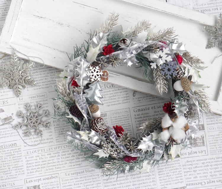 白銀の森のリース