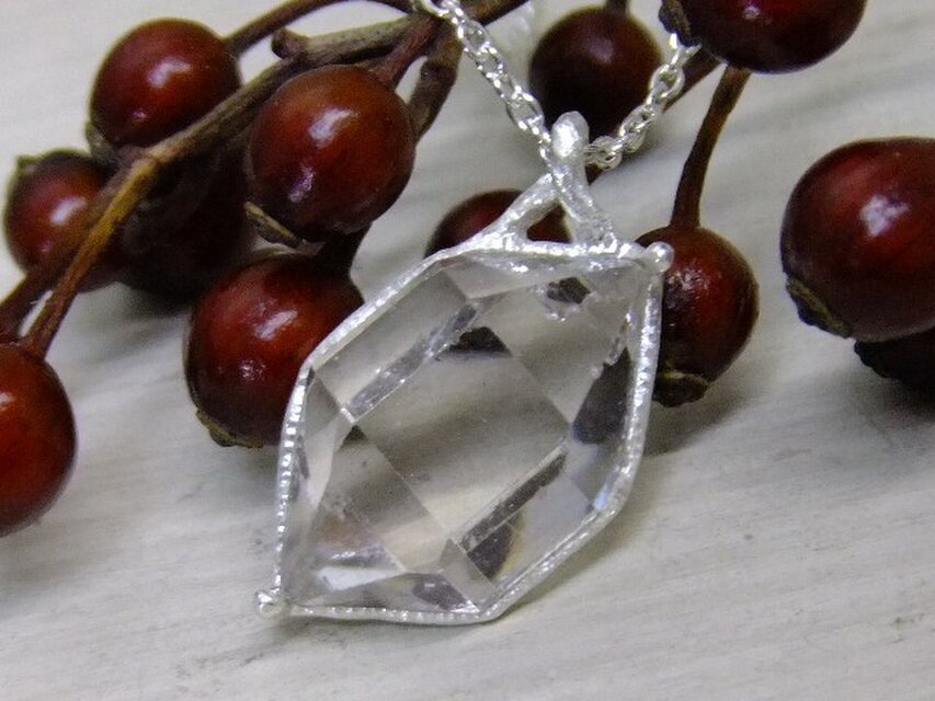 NYハーキマー18㎜＊*925pendant