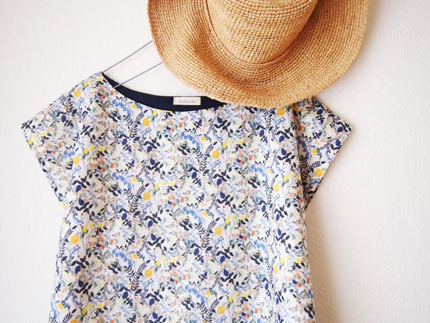 Liberty:Heidi meadow　2wayシンプルワンピース