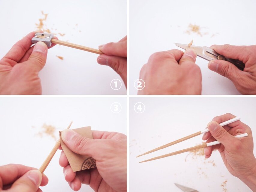 MY箸作りキット２個セット 簡単DIY！ 九州産の竹 PENCIL? | iichi