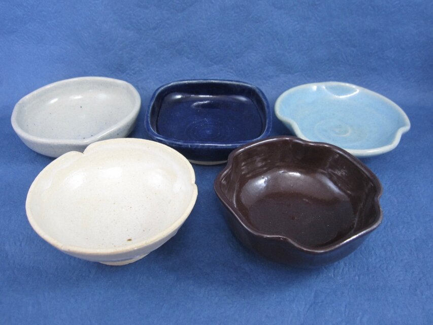 陶器 豆皿・豆鉢５点セット（m-03）