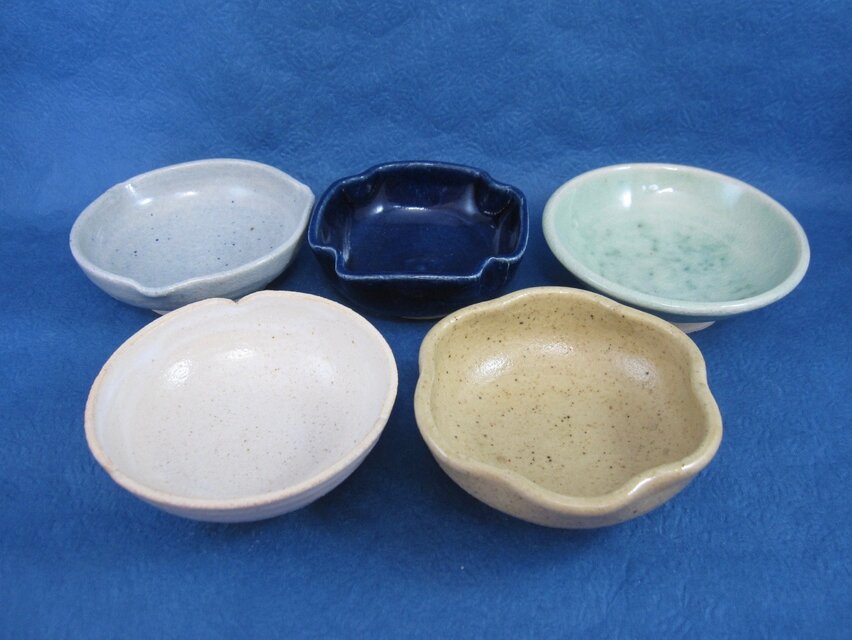 陶器 豆皿・豆鉢５点セット（m-04）