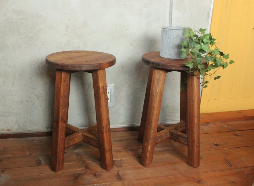 アンティーク風スツール