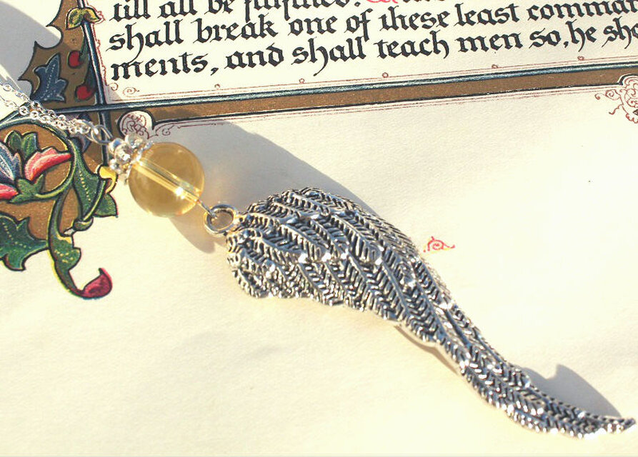 大天使ガブリエル　BIGウイング　シトリン <Aj-106>