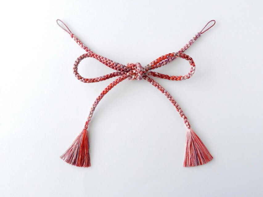 【丸四つ組】手組み羽織紐