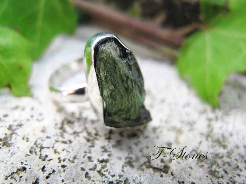 モルダバイト　リング 魂のルーツ <Rle-088> ご予約済