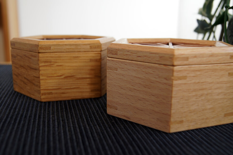 古美術　六角形　小物入れ　鍵付き 楽天市場】鍵付き 箱 アンティークの通販