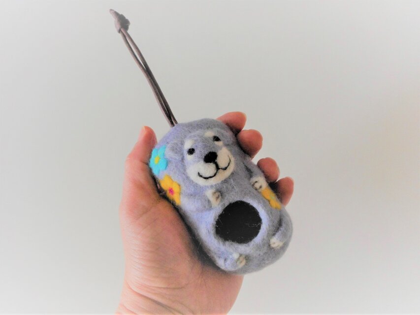 犬のキーケース