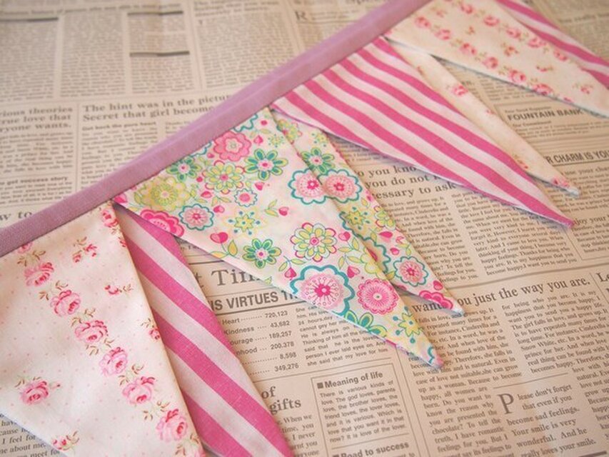 ガーランド(Flag Garland）Mon coeur