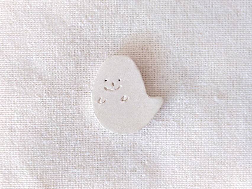 おばけブローチ