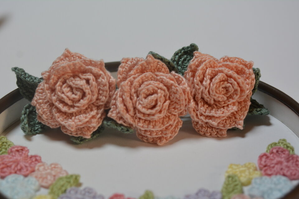 10㎝バレッタ・ピンク