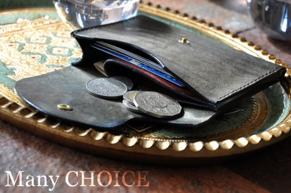 イタリアンレザー・革新のプエブロ・ミニマム財布3色