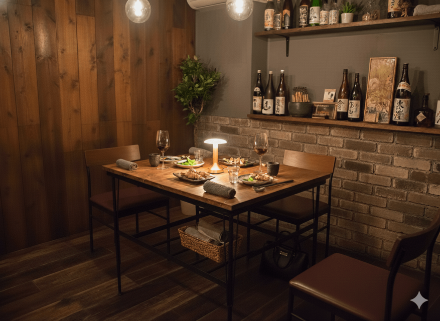 アイアン ウッド カフェ テーブル (フック 収納棚 付き省スペース型 アイアン ウッド カフェ テーブル (フック 収納棚 付き省スペース型