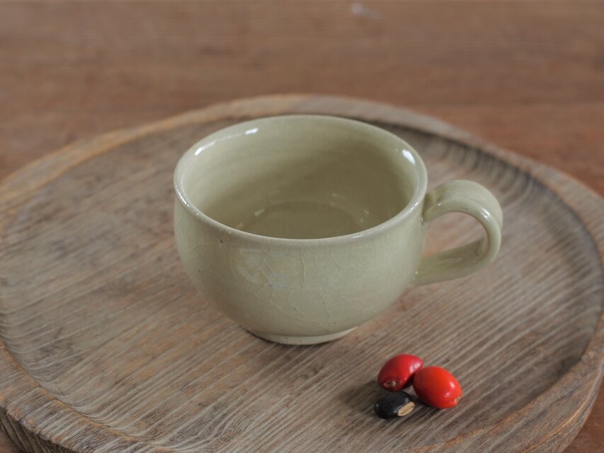 白橡釉　ティーカップ