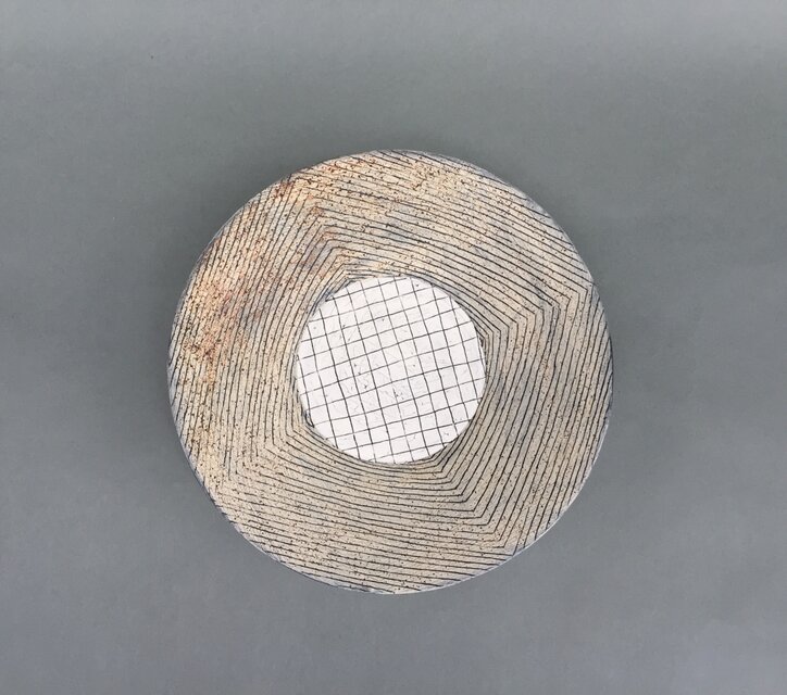 化粧掻き落とし文様　ボール75