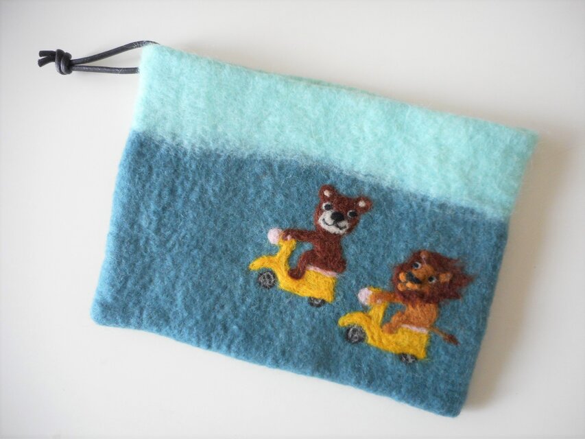 ぷくまめ様  オーダー品 通帳が入るケース