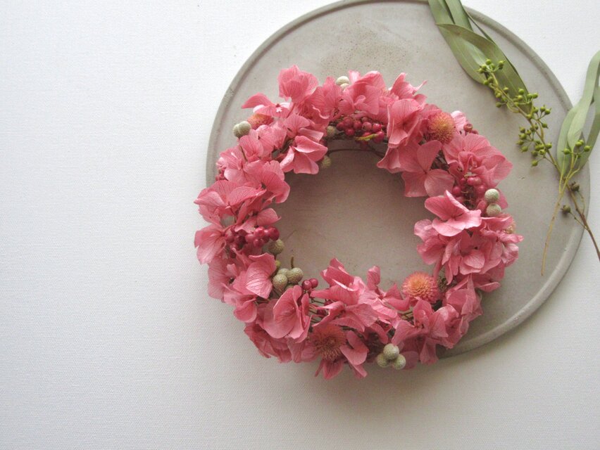 アジサイリース(P)＊母の日ギフト予約受付中です＊