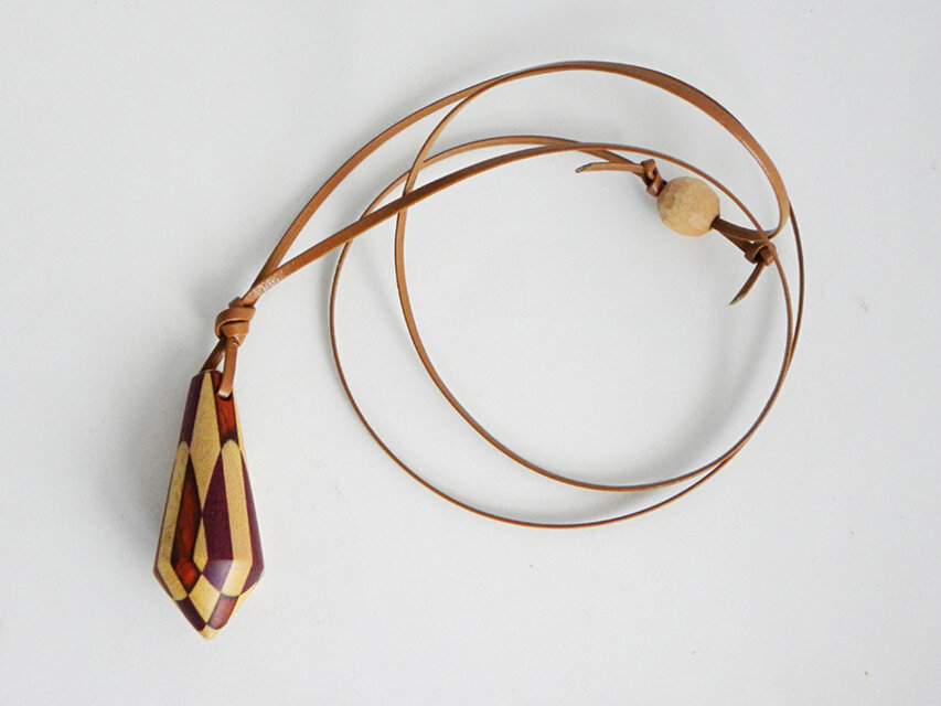 ペンダント -メープル･ココボロ･パープルハート-