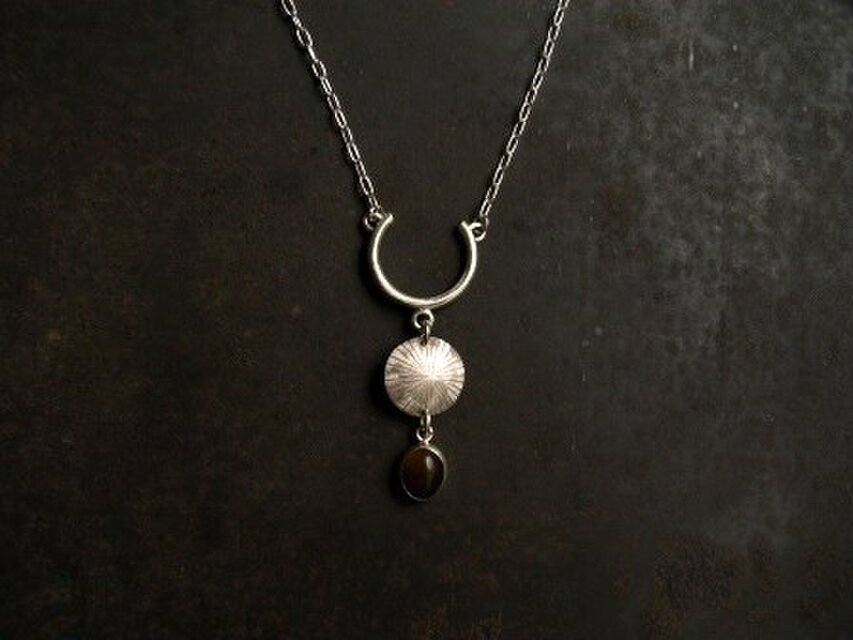 虎目石　ネックレス