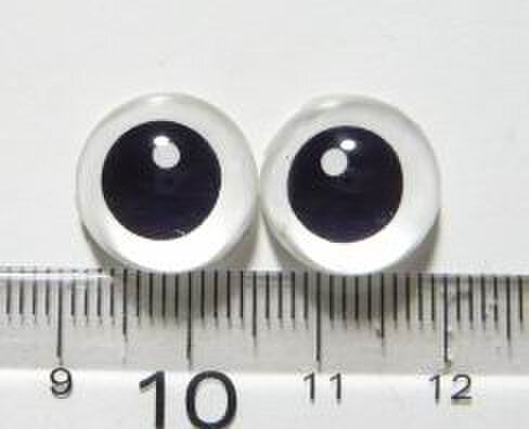 にゃんこのおめめ○半球グラスアイ○猫目○14mm〇14021
