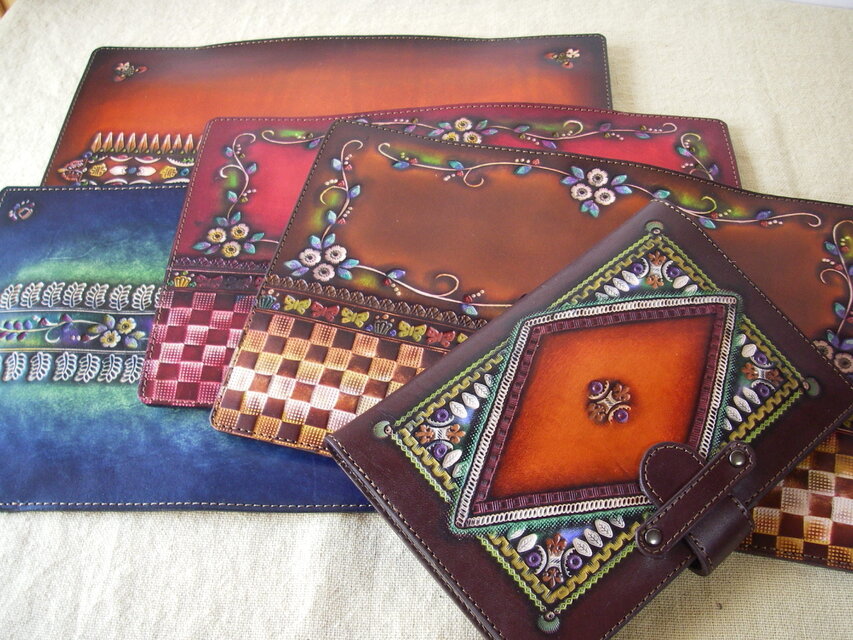 特注商品ページ　レザーカバー5点セット