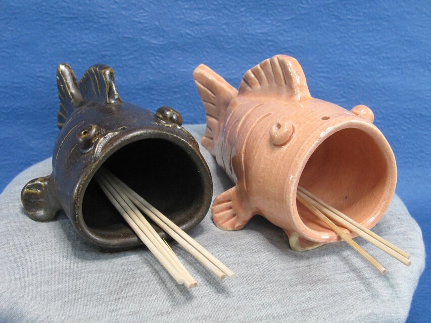 陶器 串入れ マゴイ・ヒゴイセット　【190503】