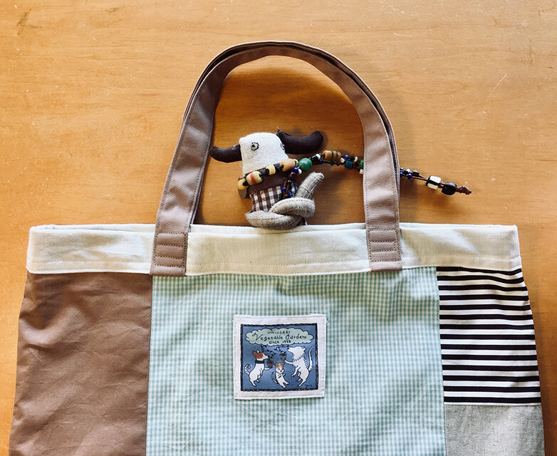 パッチワークバッグ「ピスタチオ」Bタイプ