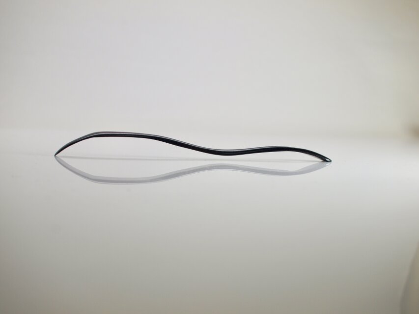 黒柿の茶杓 銘「木守柿」 | iichi 日々の暮らしを心地よくする