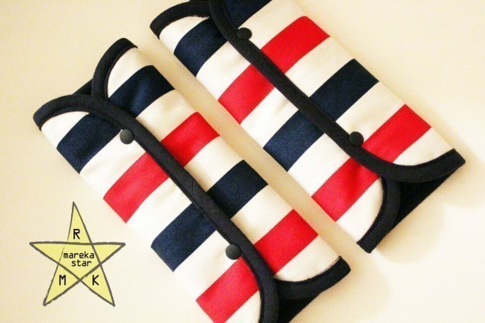 【売約済U様】№236 ズレにくい肩ベルトカバー(3WAY)トリ