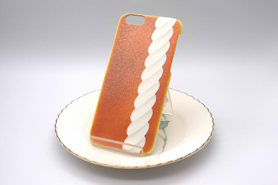 塗装スマホケース(パンケーキBタイプ)【iPhone678用】