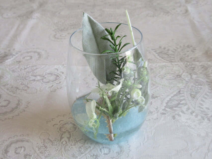 涼やかな海辺のアレンジ