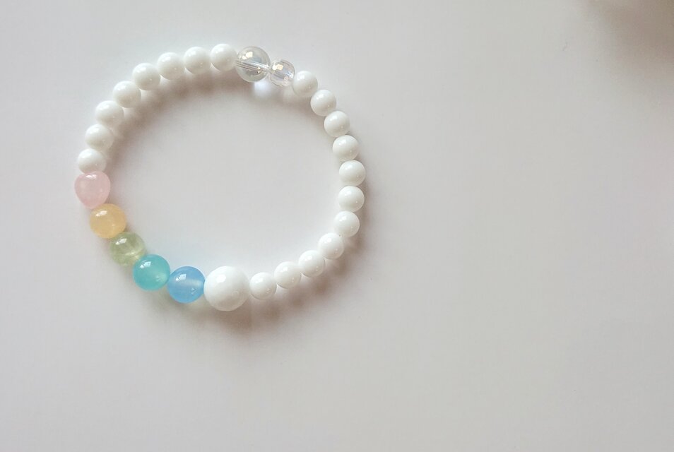 *lucky 7 color bracelet
