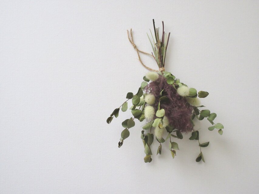 スモークツリーミニスワッグ＊ユーカリ