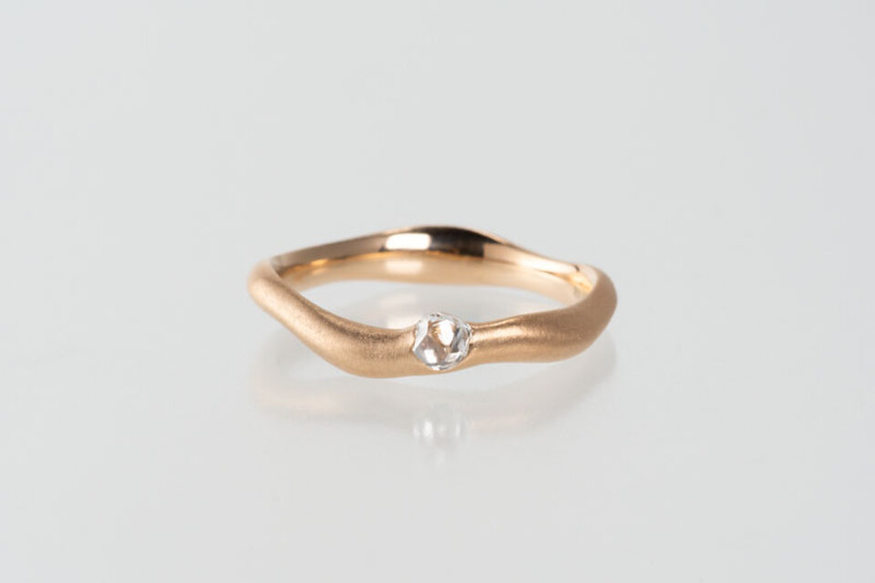 Cloud アンカットダイヤモンドリング