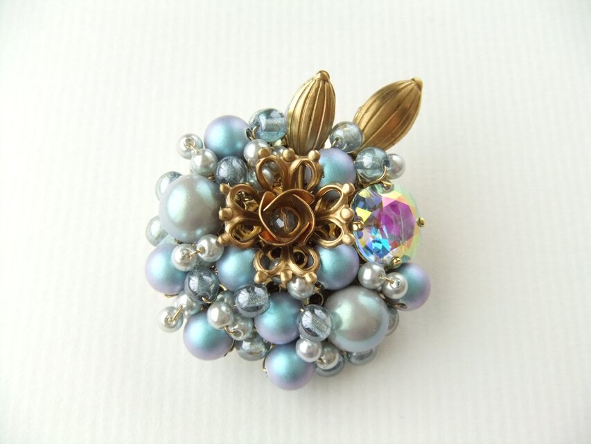 Brooch　花　実（K0803)