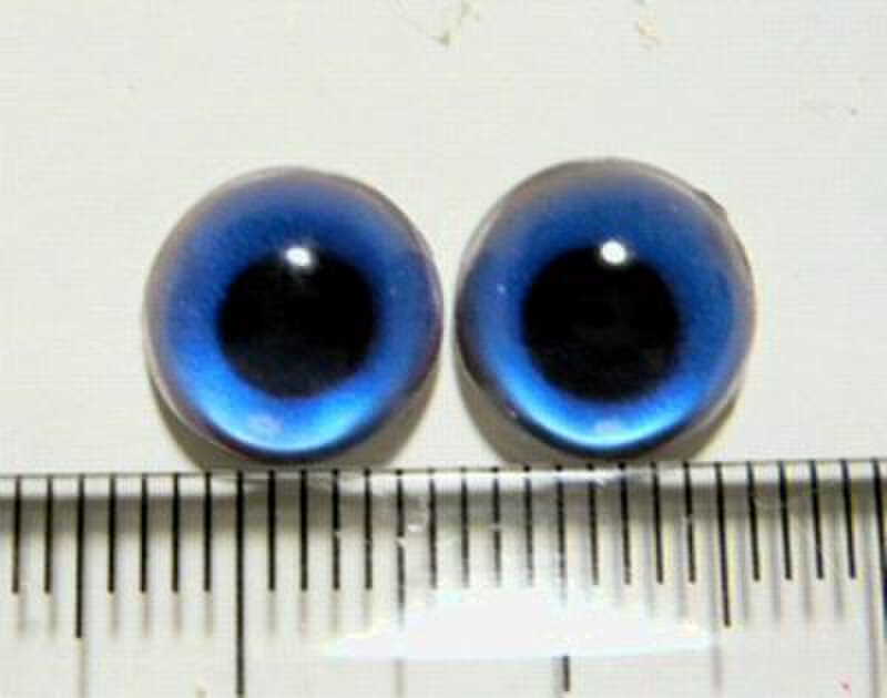 にゃんこのおめめ○半球グラスアイ○猫目○10mm○10674