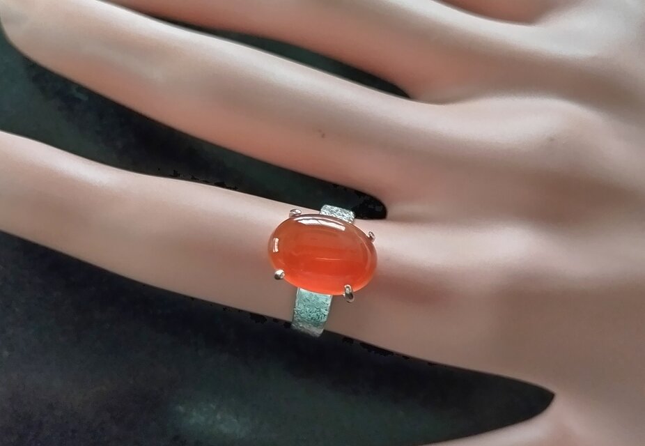 sv925　カーネリアンのリング　