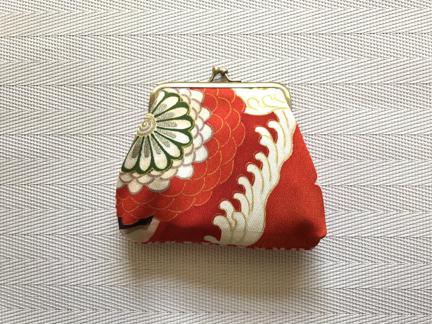 がまぐち・角型 カラフルキモノ地・2