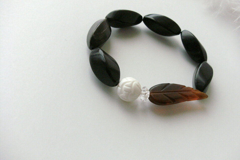 *lotus flower with Buffalo horn